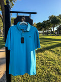 “Coastal Bloom” Golf Polo