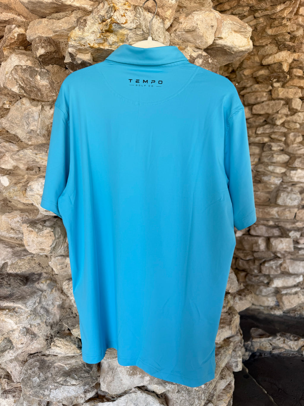“Coastal Bloom” Golf Polo