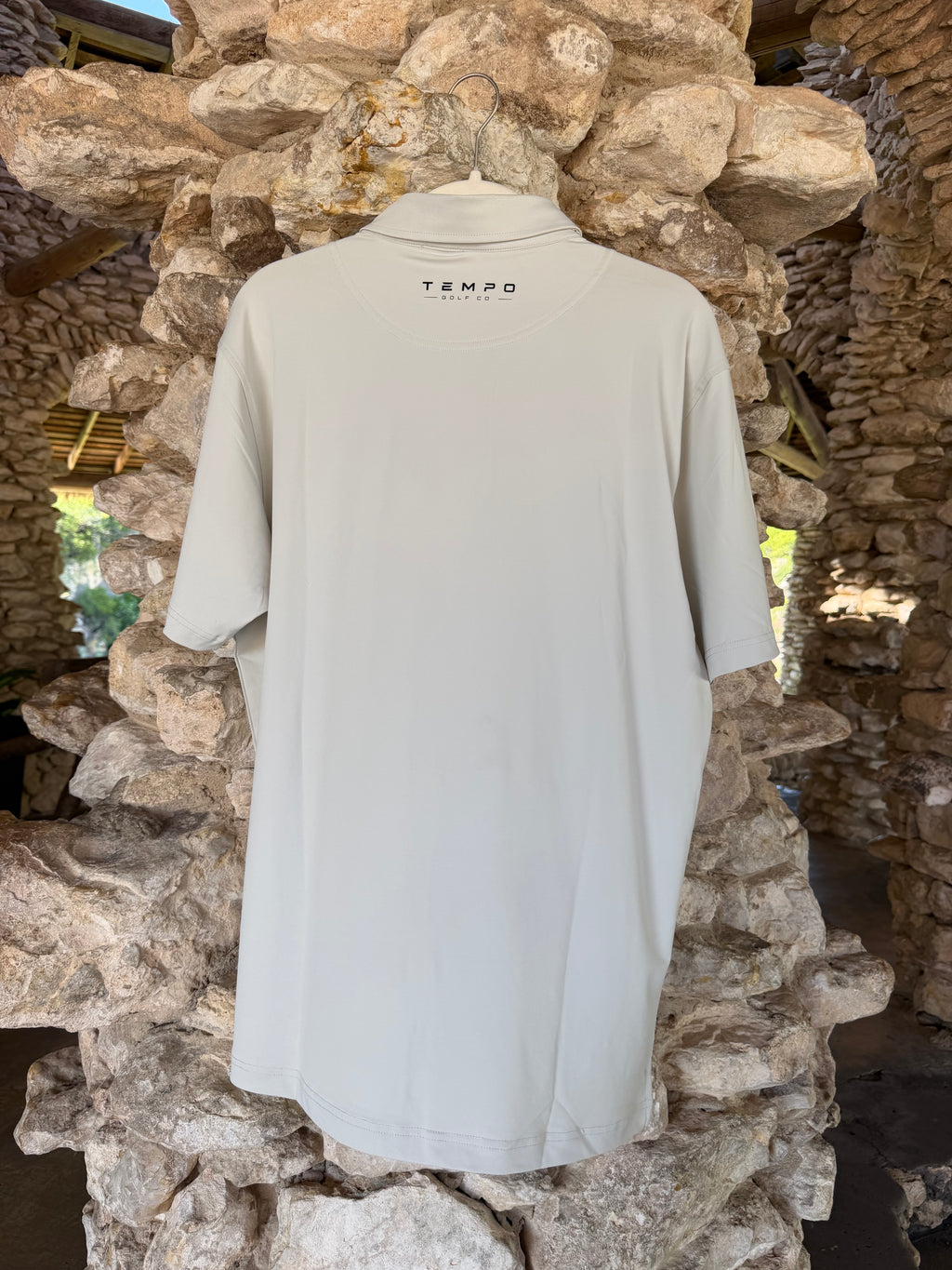 “Hidden Bloom” Golf Polo