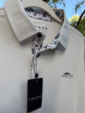 “Hidden Bloom” Golf Polo